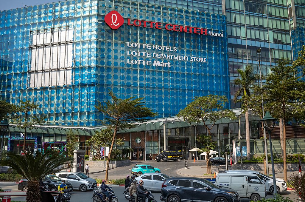 The 65-storey Lotte Center Hanoi, one of the tallest buildings in Vietnam