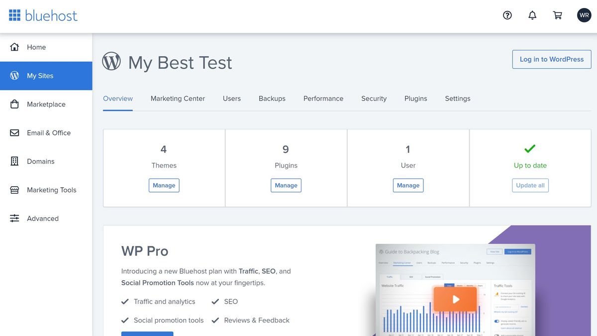 Bluehost website builder review