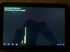 Motorola Xoom Wifi-only benchmarks