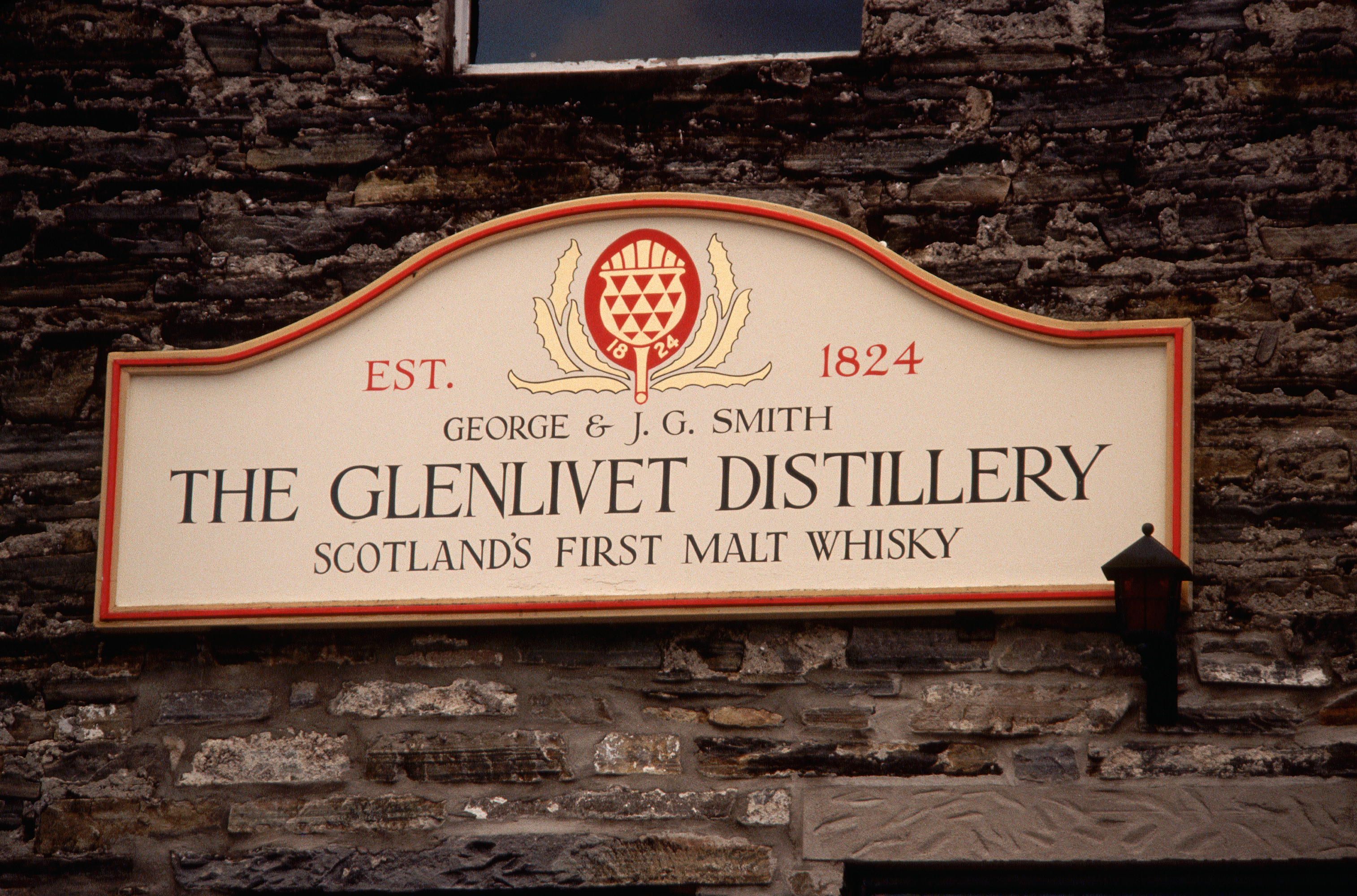 Glenlivet sign