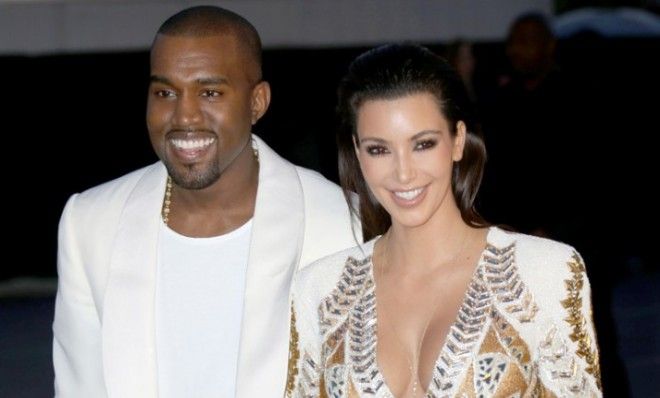 Kim Kardashian and Kanye West