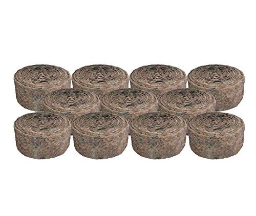 Lowenergie Pipe Insulation Wool Felt Hair Pipe Wrap Lagging 7m Roll 15mm 22mm 28mm (10)