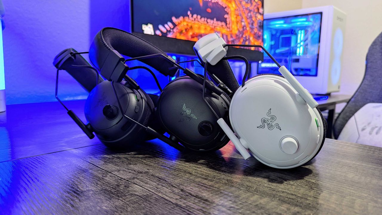 Image of the Razer BlackShark V3 Pro wireless gaming headset.