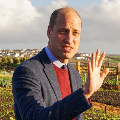 Prince William visits Newquay Orchard as he makes his first Official Visit to Cornwall on November 24, 2022