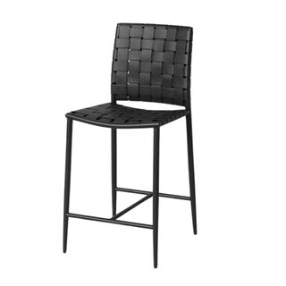 A faux leather barstool 