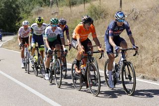 The break of stage 3 at the Vuelta a Espana