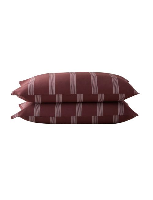 Hemsley Striped Cotton Sateen Pillowcase (set of 2)