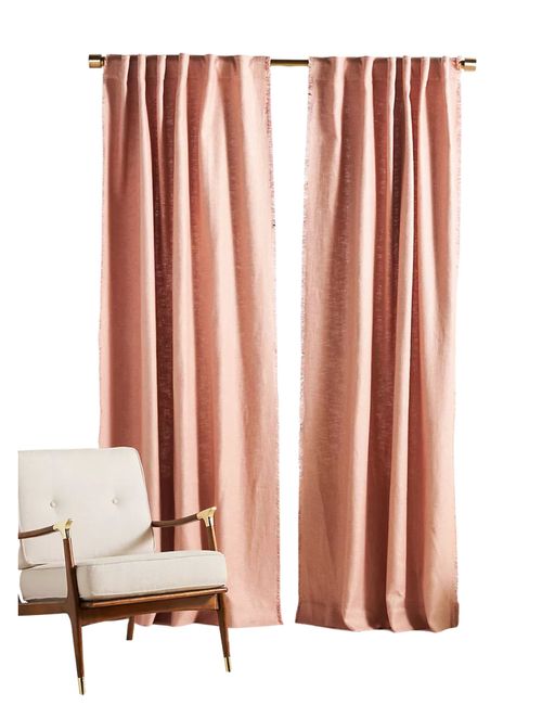 Luxe Linen Blend Woven Curtain