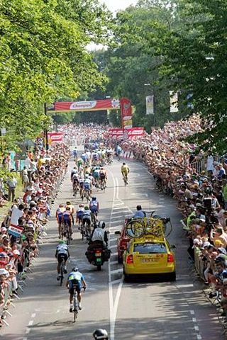 The Cauberg was the main feature of today's stage