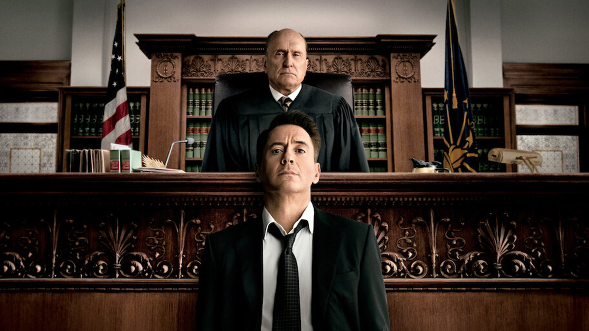 Robery Downey Jr. and Robert Duvall in The Judge
