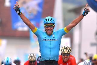 Omar Fraile (Astana) wins stage 1 at the 2018 Tour de Romandie
