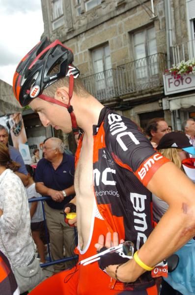Taylor Phinney (BMC) before the start.