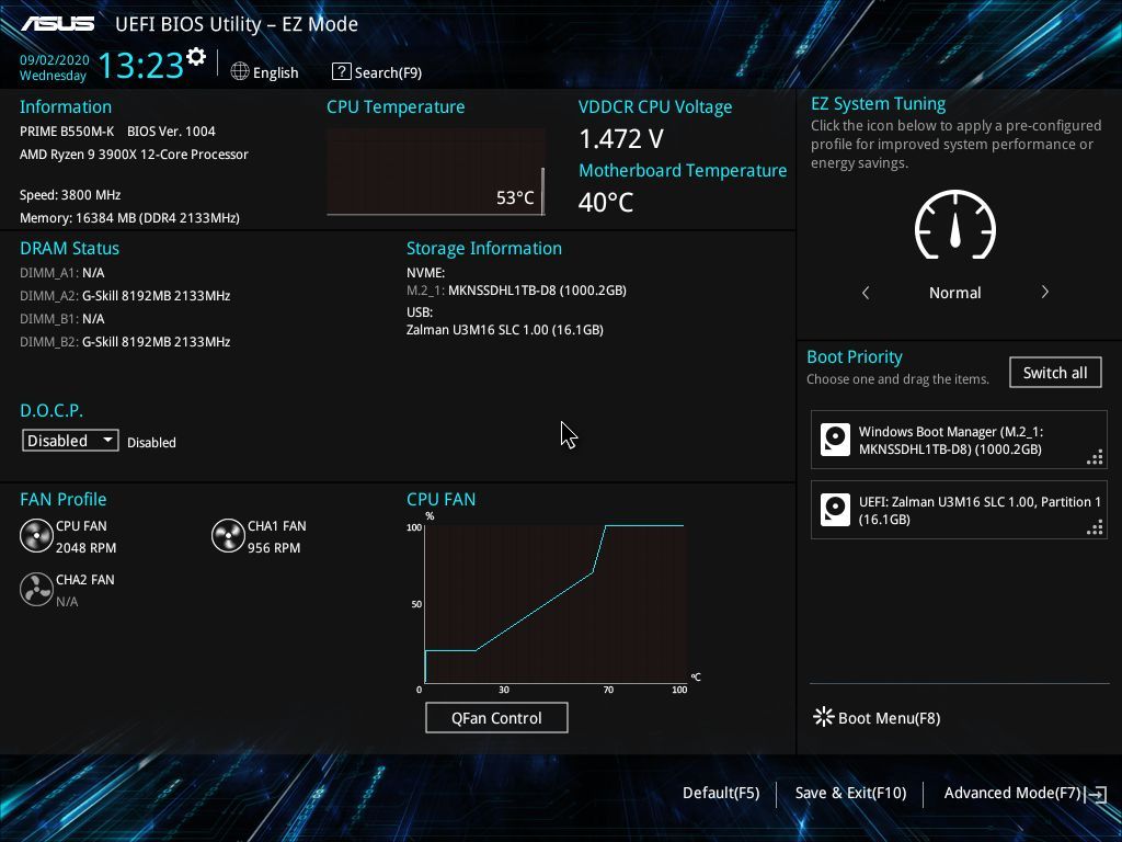 Asus Prime B550M-K