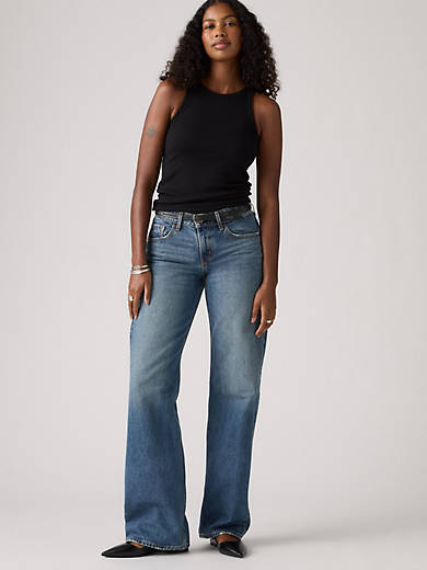 Low Loose Women&#039;s Jeans