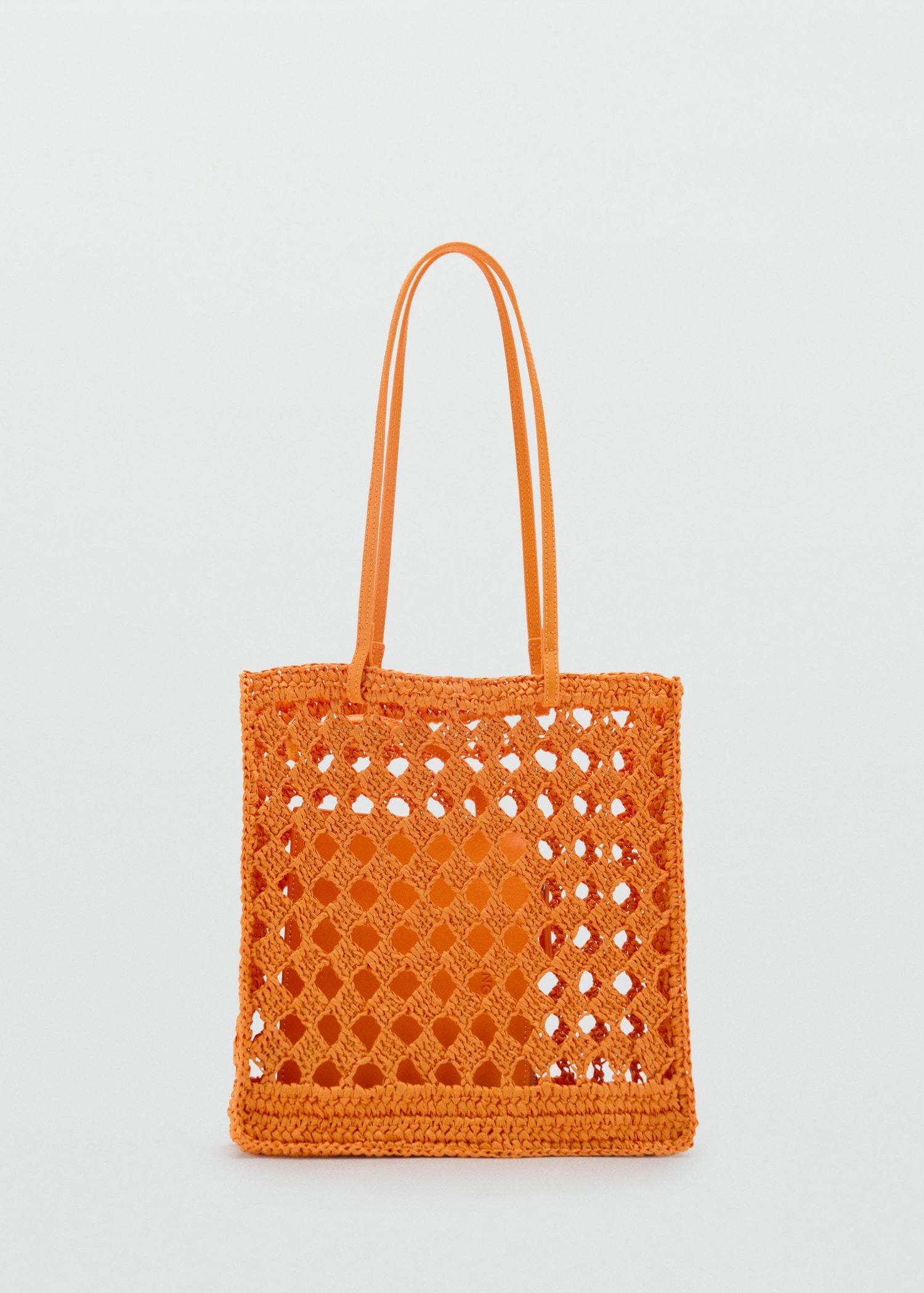 MANGO, Natural Fiber Openwork Shopper Bag - Women | Mango Usa