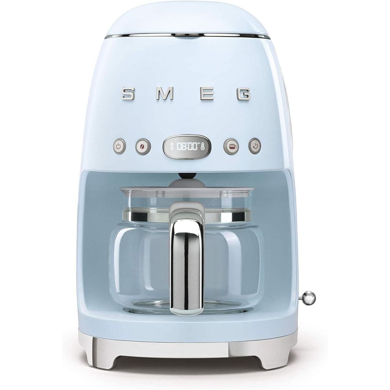Smeg Drip Coffee Maker against a white background.