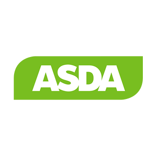 The ASDA logo in green and white