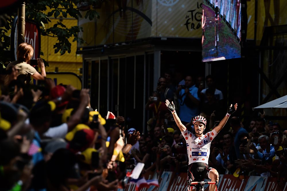 Julian Alaphilippe wins stage 16 at the Tour de France