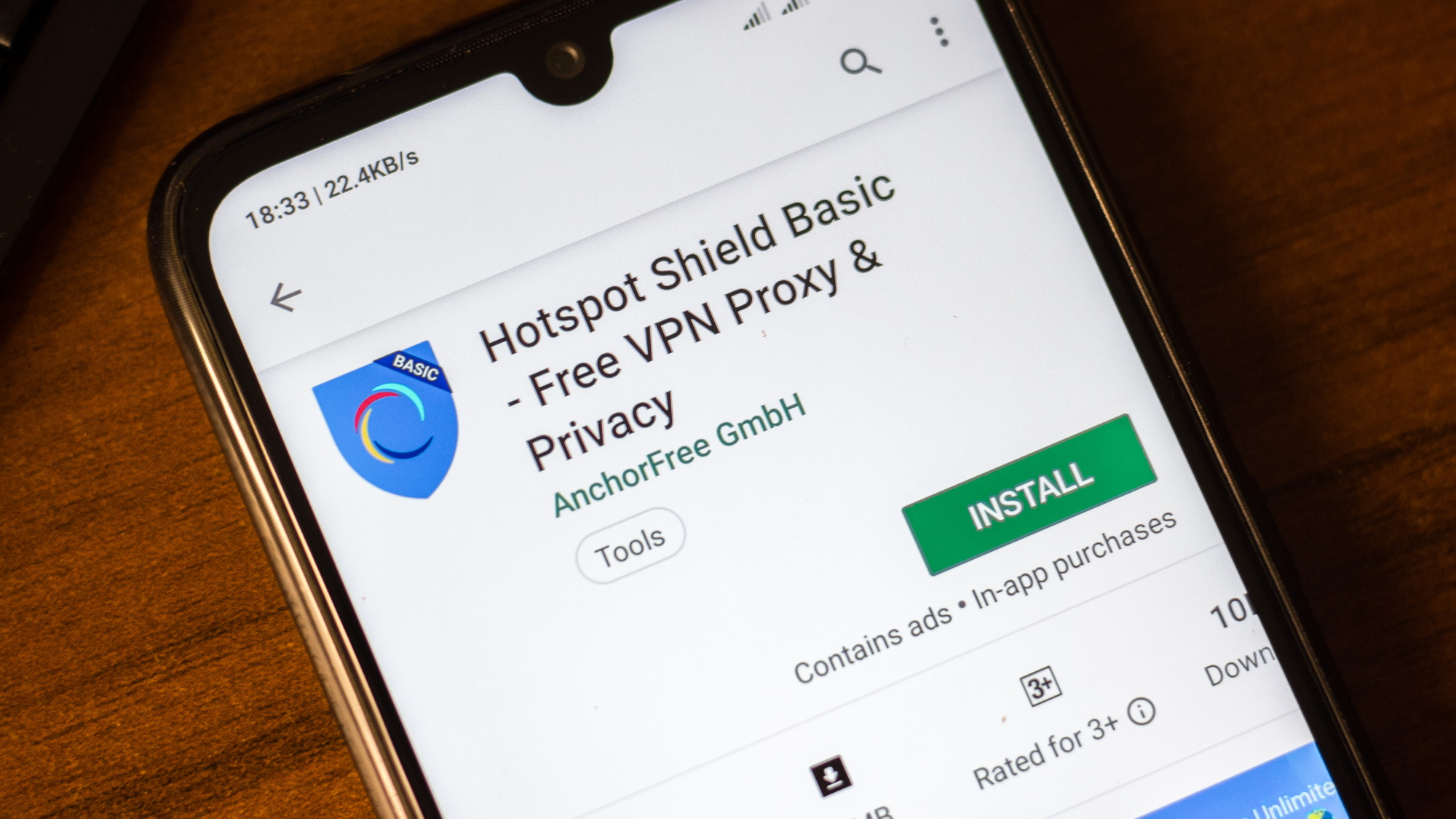 Hotspot Shield on Android
