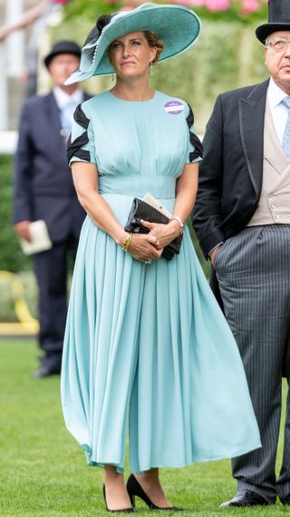 Sophie, Duchess of Edinburgh attends Royal Ascot Day 2 at Ascot Racecourse on June 20, 2018