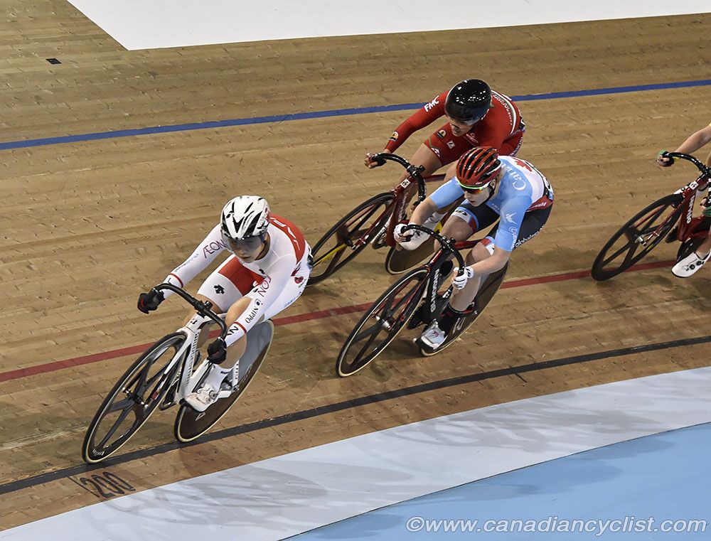 Women Omnium - Yumi Kajihara (Japan) won every race