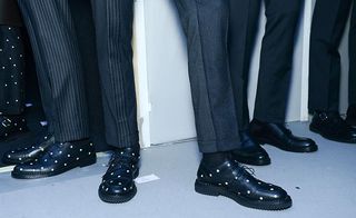 Men's trousers and shoes