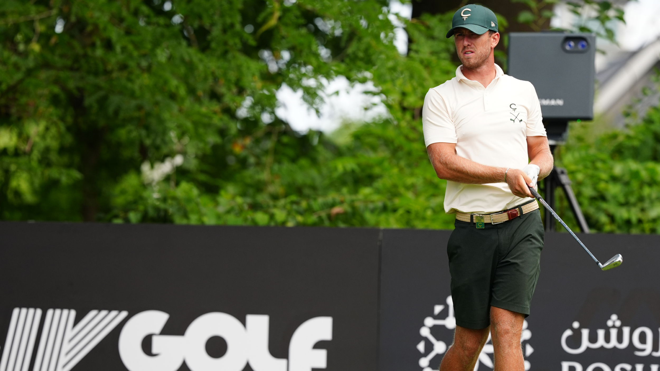 Frederik Kjettrup playing for LIV Golf