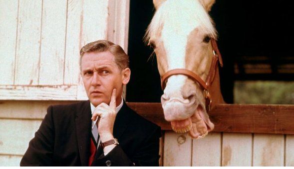 Alan Young as Wilbur Post on &amp;quot;Mister Ed&amp;quot;