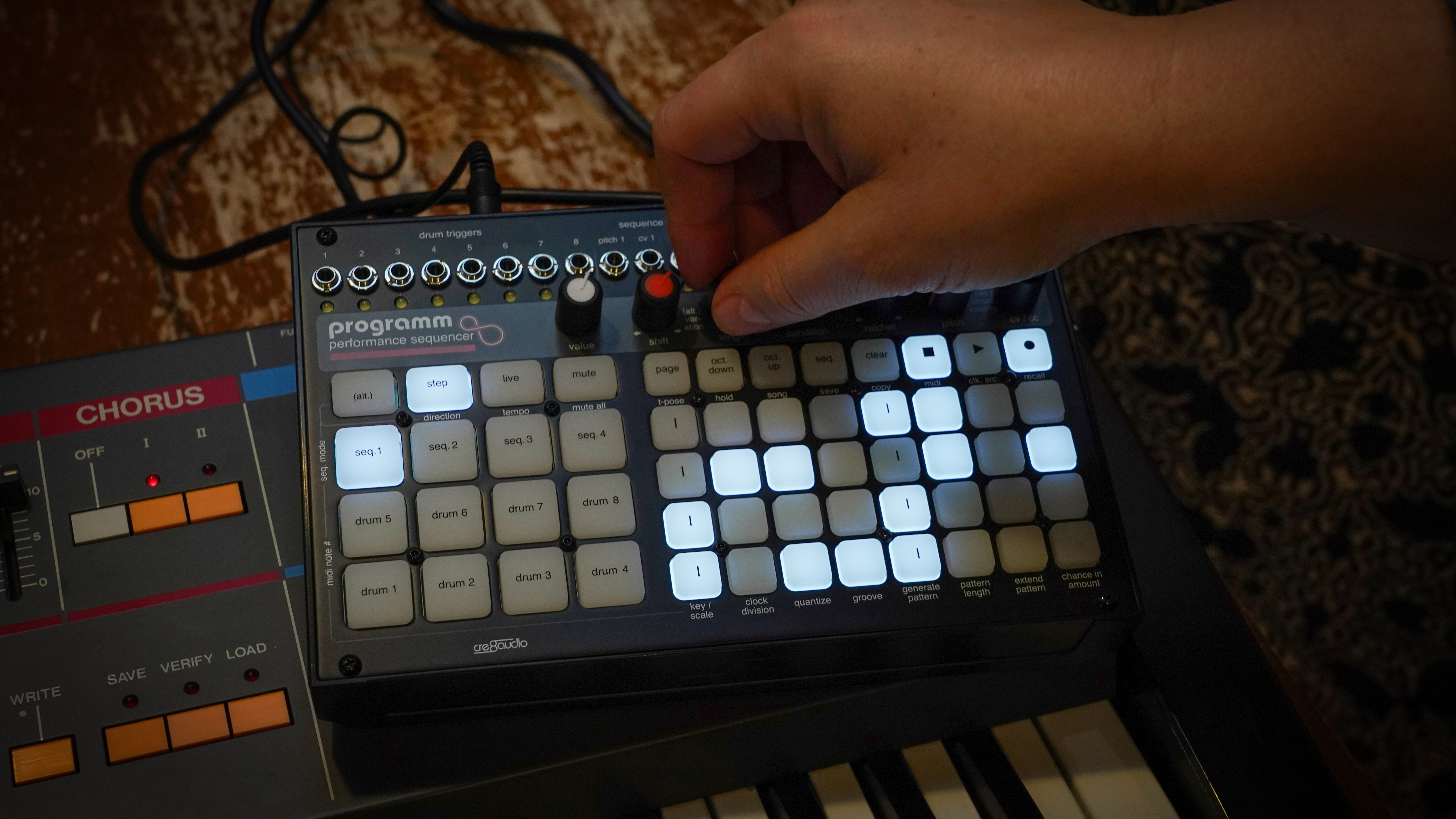 Cre8audio Programm sequencer