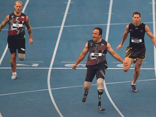 Limbu in action at the Invictus Games