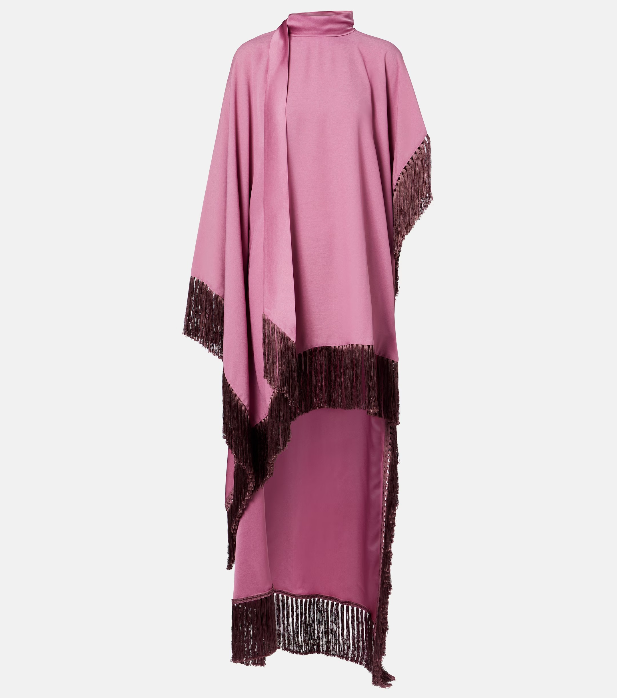 Taller Marmo, California Fringed Satin Kaftan