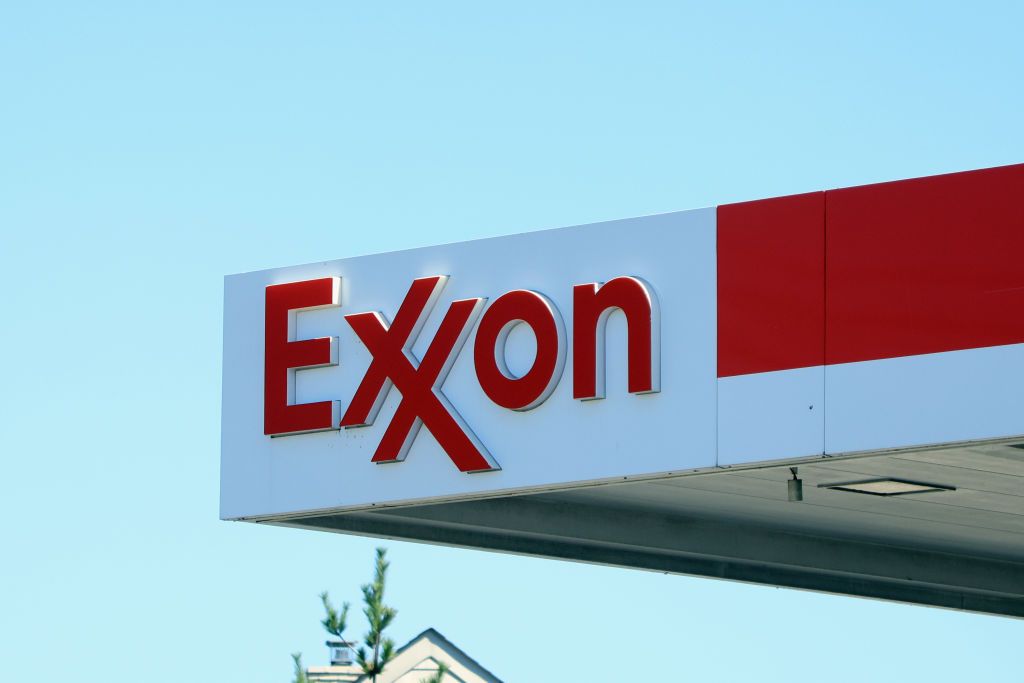 Exxon gas station