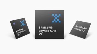 Samsung has unveiled three new automotive chips