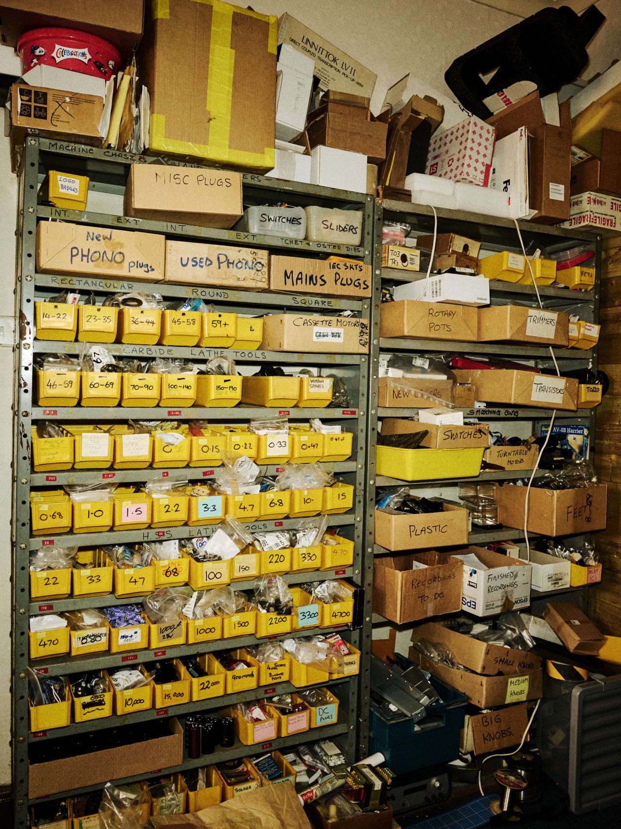 Behind the scenes at Wilkinson's Hi-Fi, Nelson, Lancashire