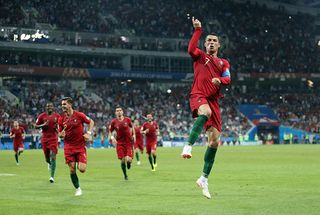Cristiano Ronaldo Portugal Spain