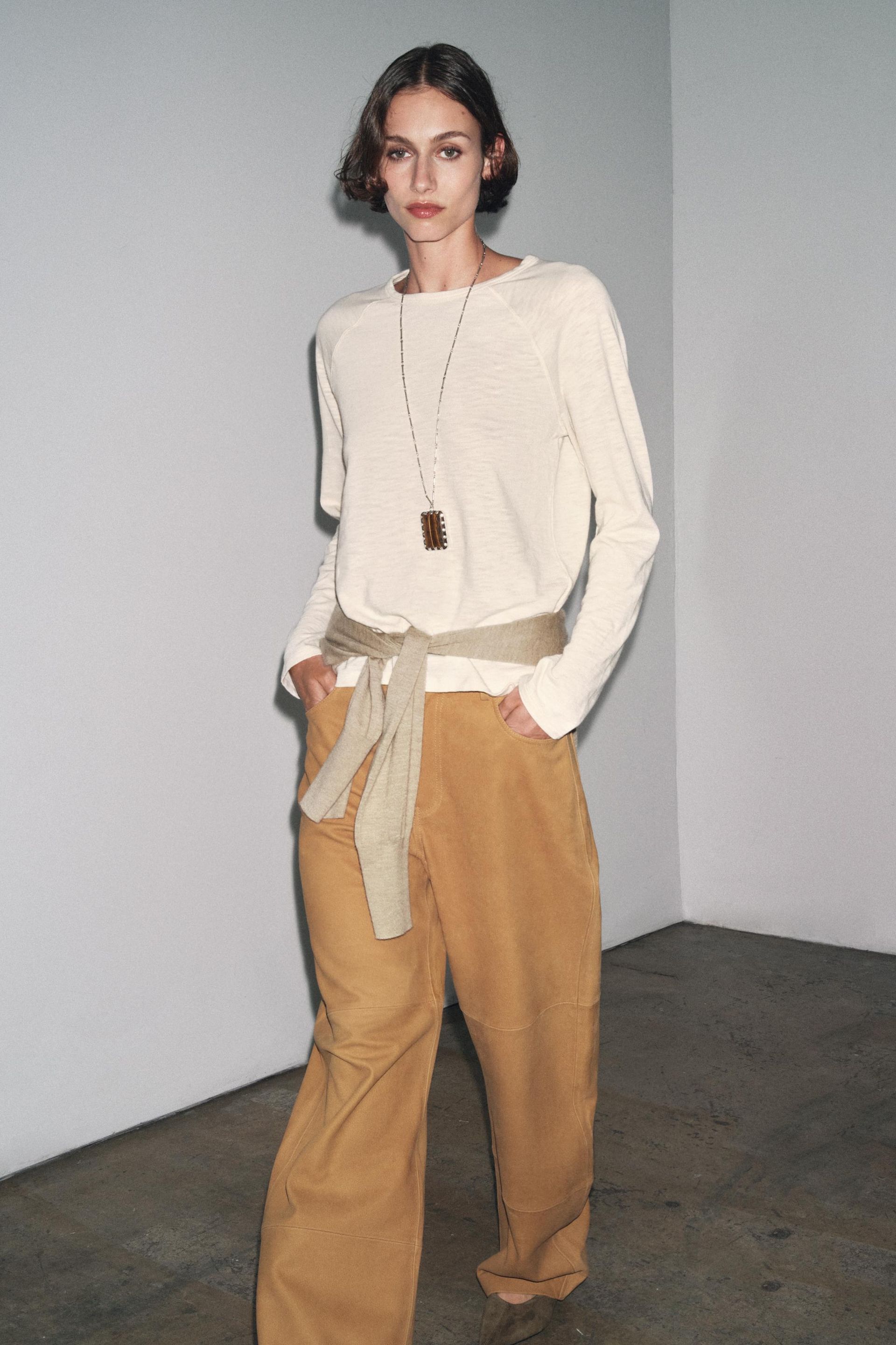 Cotton Raglan Sleeve T-Shirt