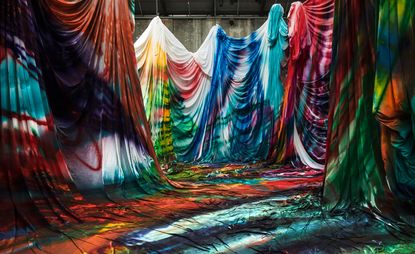 Katharina Grosse steeps Sydney’s Carriageworks in colour | Wallpaper