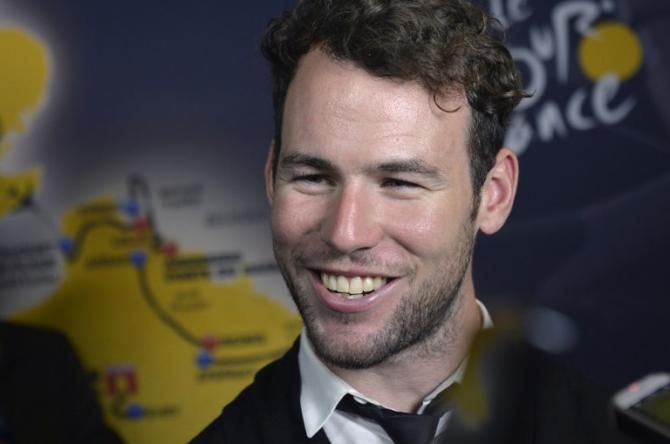 Mark Cavendish seemed happy with the number of stages for sprinters