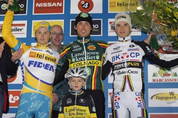 The podium in Gieten.