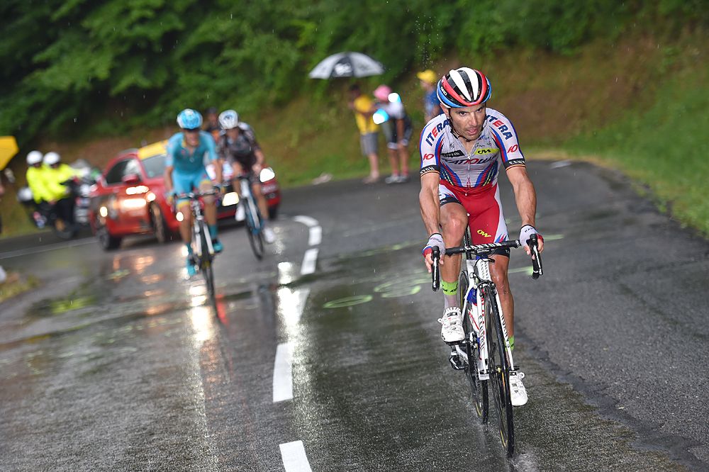 Joaquim Rodriguez claimed a second victory on stage 12