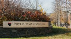 The entrance to the University of Pennsylvania