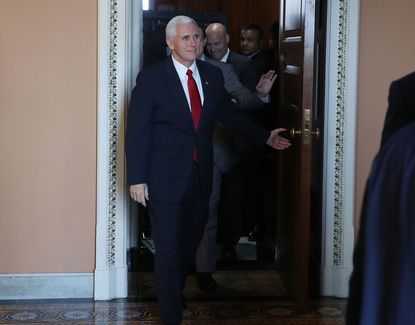 Vice President Mike Pence tried to broker a health-care deal