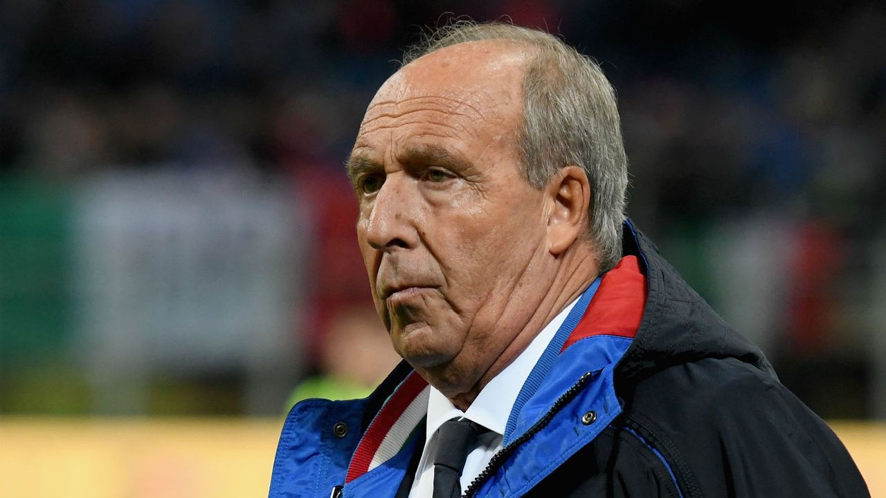 Giampiero Ventura Italy head coach