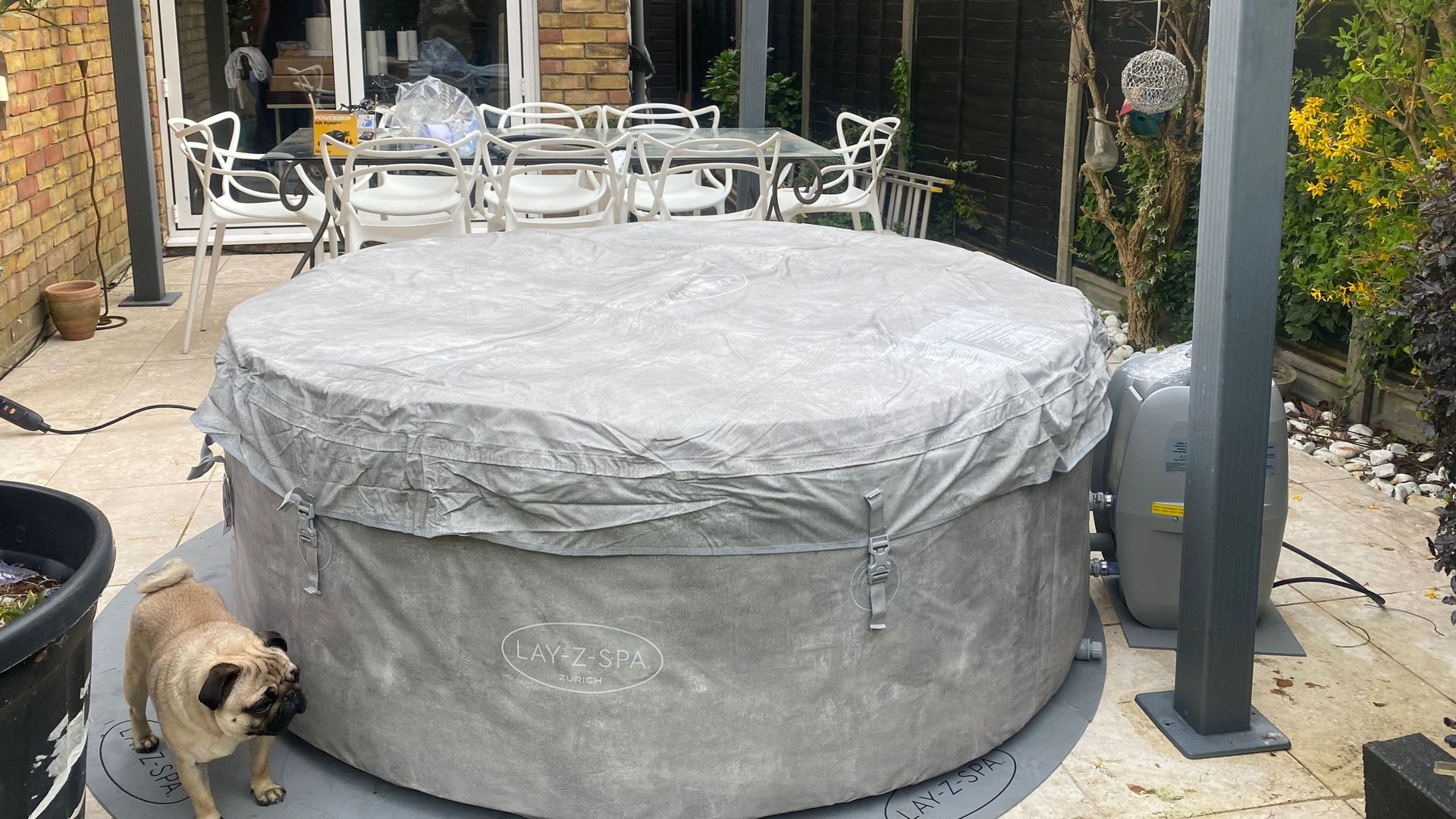 LayZSpa Zurich hot tub review perfect for small spaces Gardeningetc