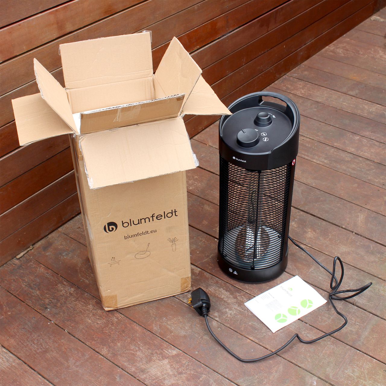 Blumfeldt Heat Guru 360 Infrared Patio Heater review 2024 Ideal Home