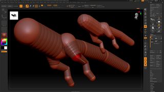 Using ZSpheres in ZBrush