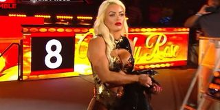 Mandy Rose at the Royal Rumble