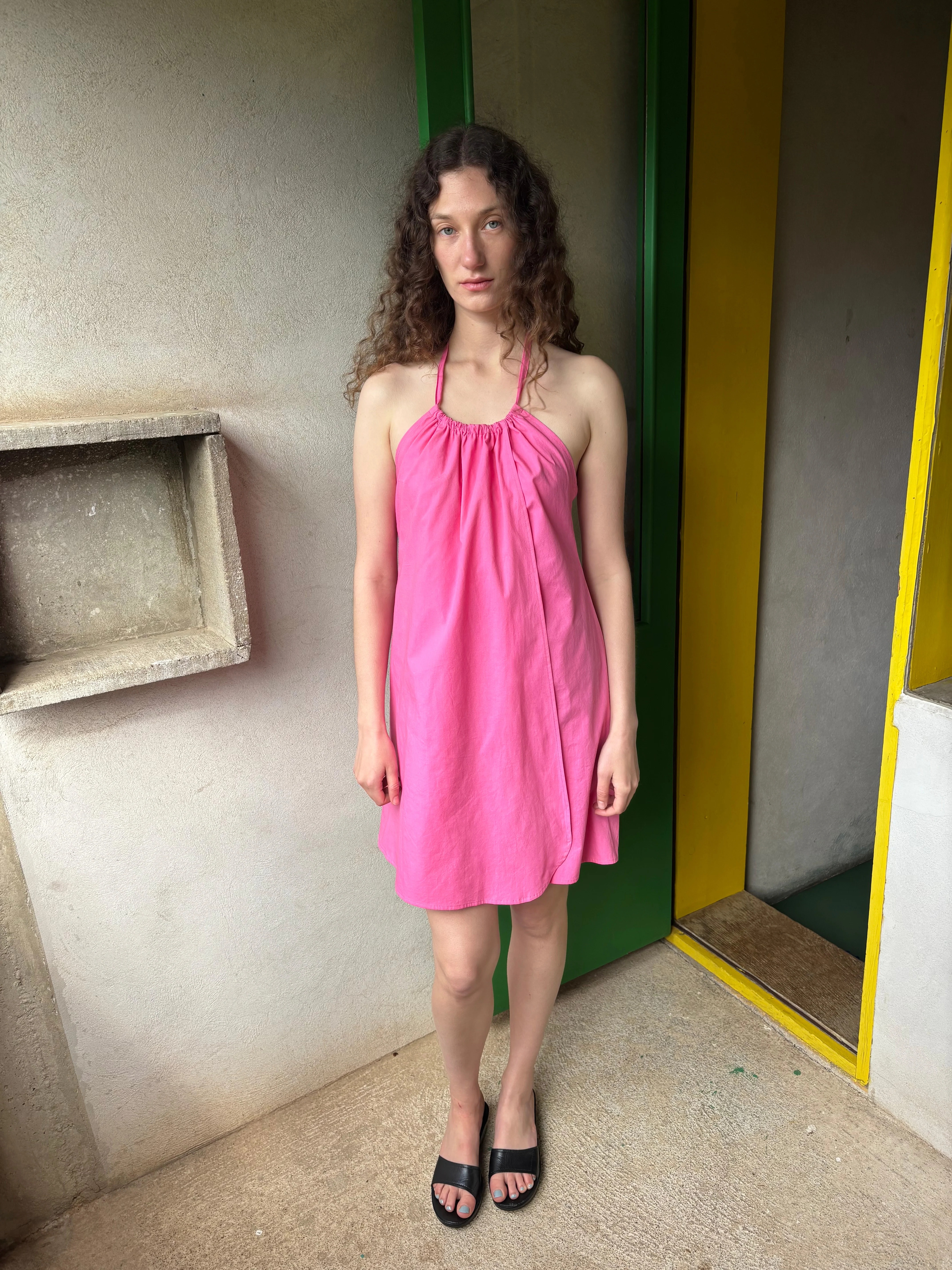 Brooke Callahan Halter Dress.