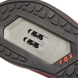 The cleat system on the Fox Racing Union shoe