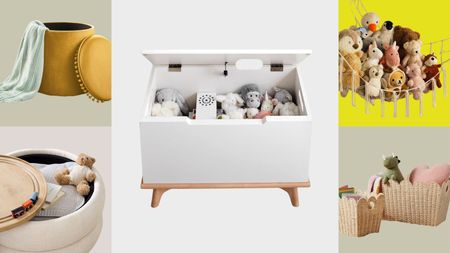 A selection of toy storage solutions 